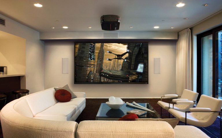 Home theater installation